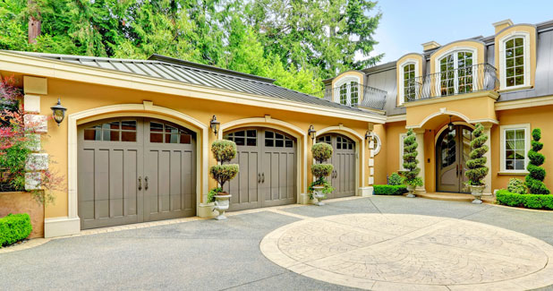 Installed garage door in Bellevue